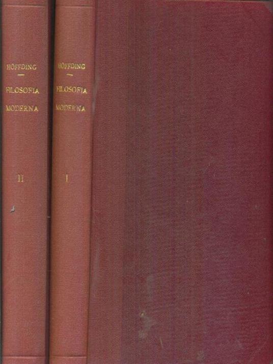 Filosofia moderna 2 vv - Ernst Cassirer - copertina
