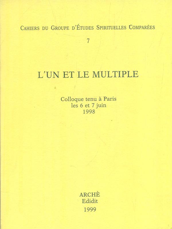 L' un et le multiple