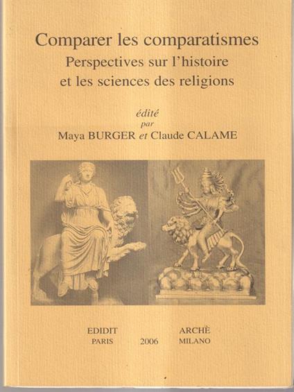 Comparer les comparatismes - Burger - copertina
