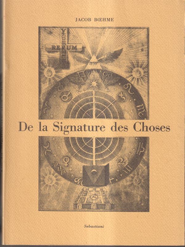 De la signature des choses