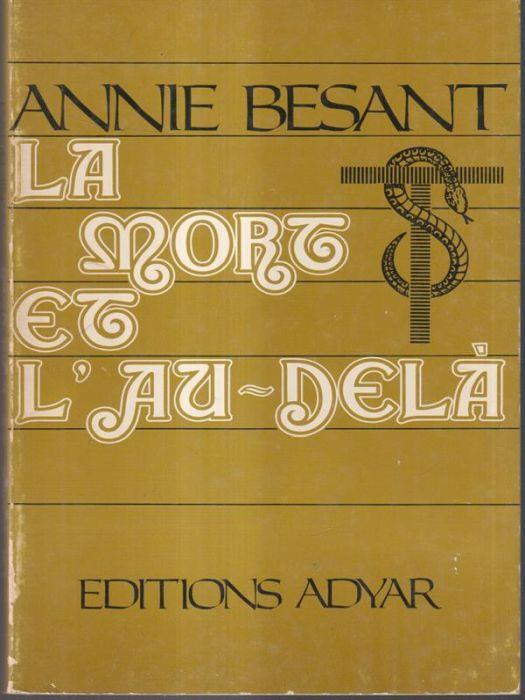 La mort et l'au-delà - Annie Besant - copertina