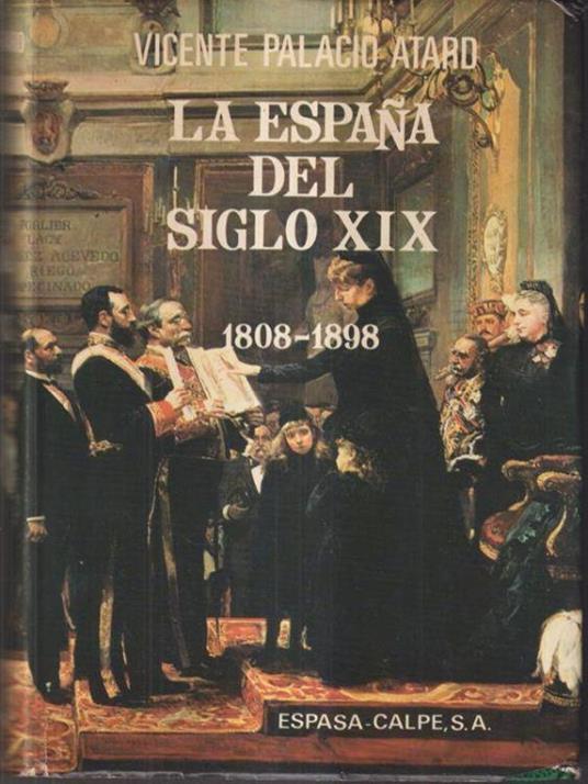 La Espana del siglo XX - Vicente Palacio Atard - copertina