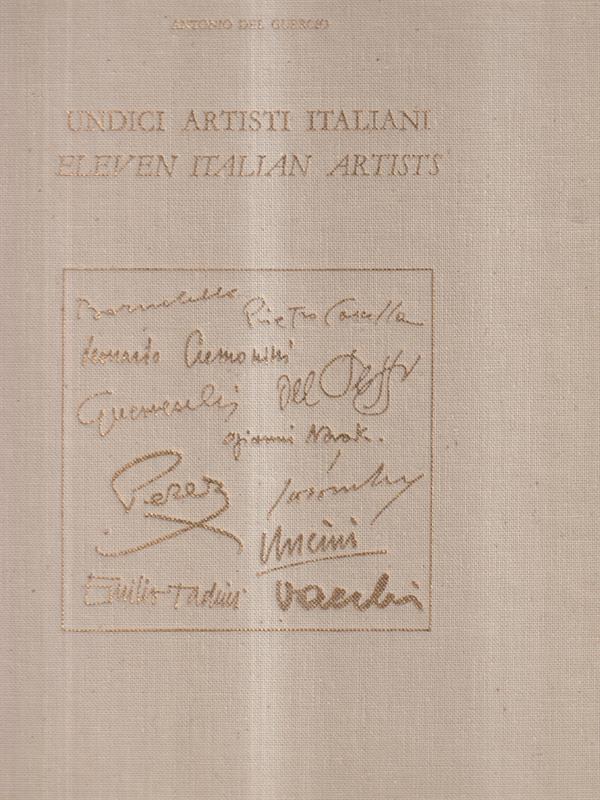 Undici artisti italiani - Eleven italian artists