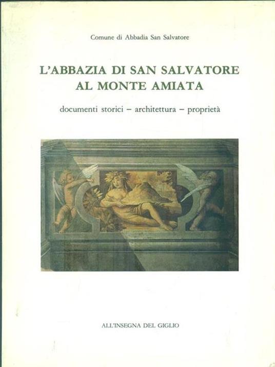 L' abbazia di San Salvatore al Monte Amiata - copertina