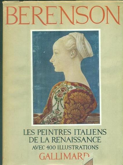 Les peintres italiens de la renaissance - Bernard Berenson - copertina