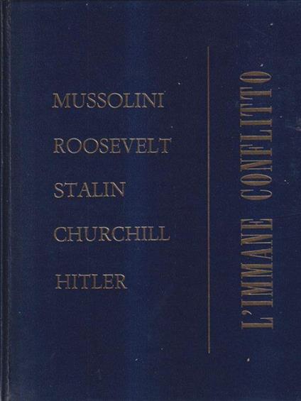 L' immane conflitto - Pino Rauti - copertina