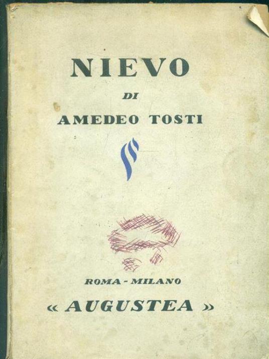 Nievo 1831-1931 - Amedeo Tosti - copertina