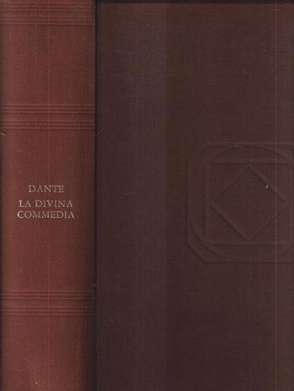 La Divina Commedia - Dante Alighieri - copertina