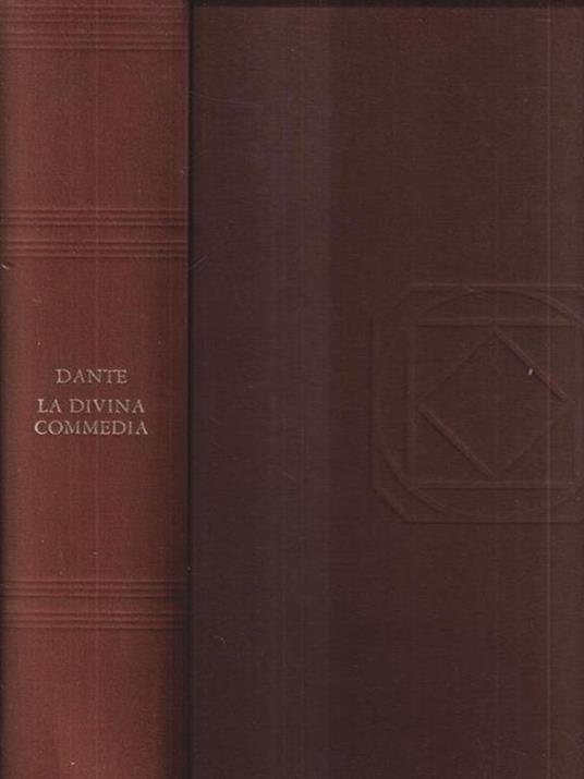 La Divina Commedia - Dante Alighieri - copertina