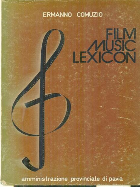 Film music lexicon - Ermanno Comuzio - copertina