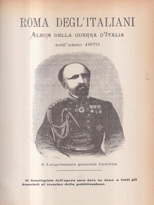 Roma degl'italiani - copertina