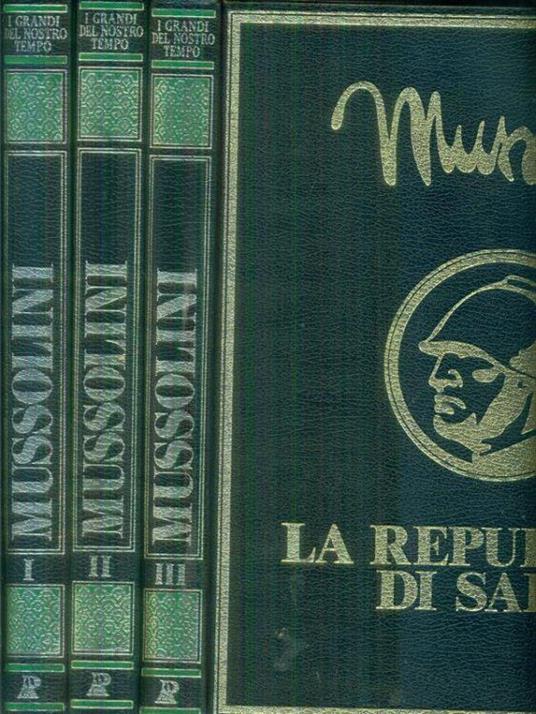 Mussolini 3 vv - copertina