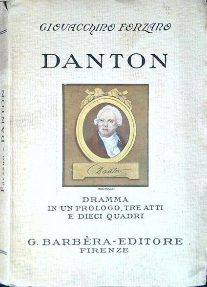 Danton - Giovacchino Forzano - copertina