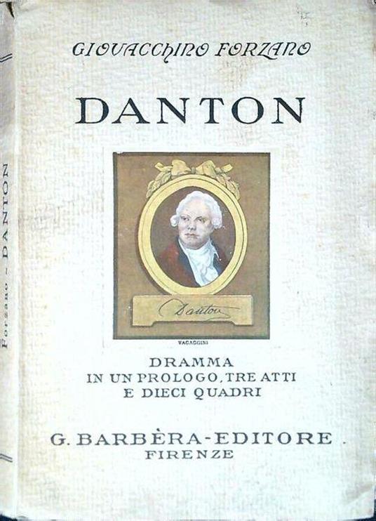 Danton - Giovacchino Forzano - copertina