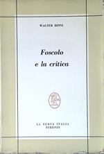Foscolo e la critica
