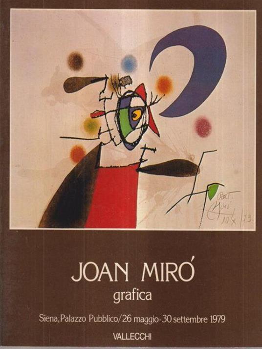 Joan Mirò grafica - copertina