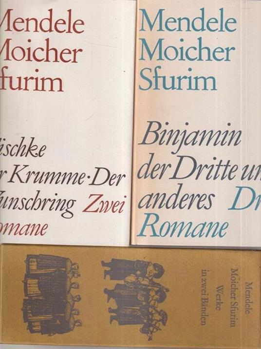 Binjamin der dritte und anderes - Fischke krumme wunschring 2vv - Mendele - copertina