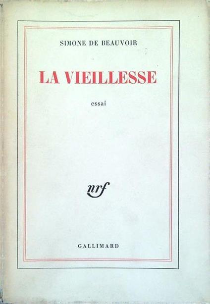 La Vieillesse - Simone de Beauvoir - copertina