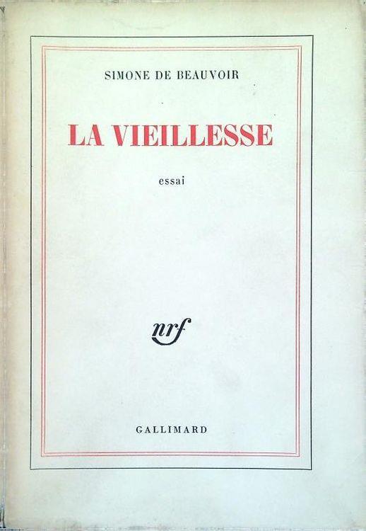 La Vieillesse - Simone de Beauvoir - copertina