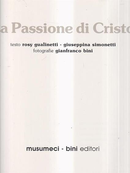 La passione di Cristo - copertina