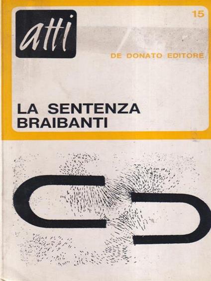 La sentenza Braibanti - copertina