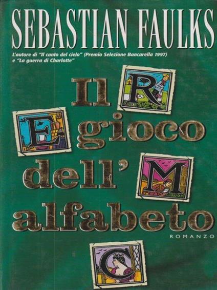 Il gioco dell'alfabeto - Sebastian Faulks - copertina