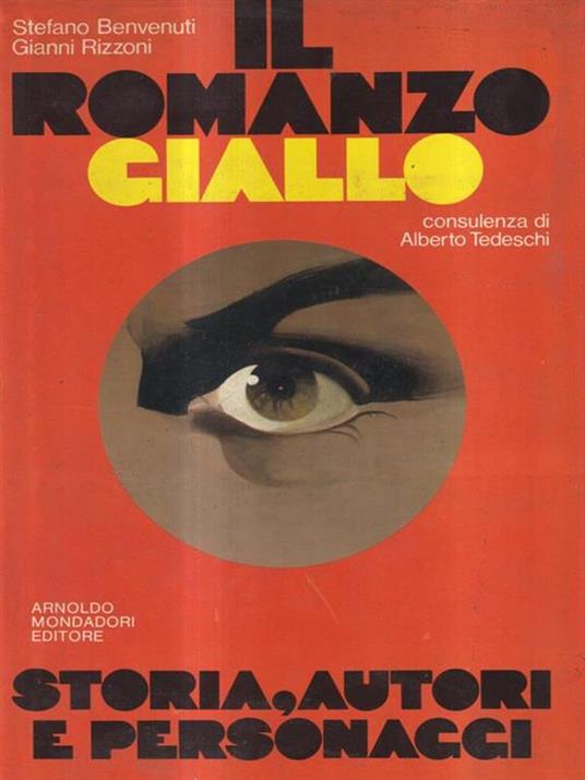 Il romanzo giallo - Stefano Benvenuti - copertina