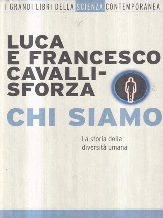 Chi siamo - Luca e Francesco Cavalli Sforza - copertina
