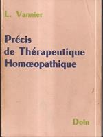 Precis de therapeutique homoeopathique