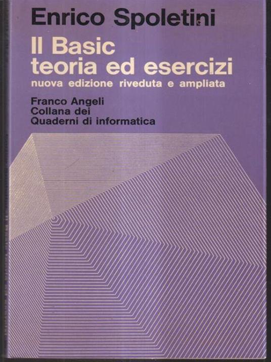 Il basic teoria ed esercizi - Enrico Spoletini - copertina