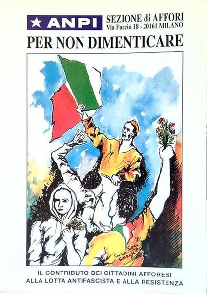 Per non dimenticare - copertina