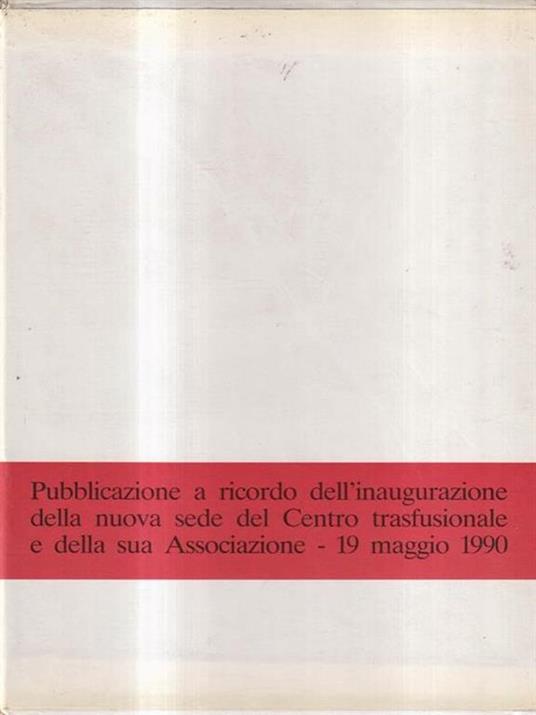 Trasfusione e trapianto. Ieri e oggi - Consigli brevi 2 voll - copertina