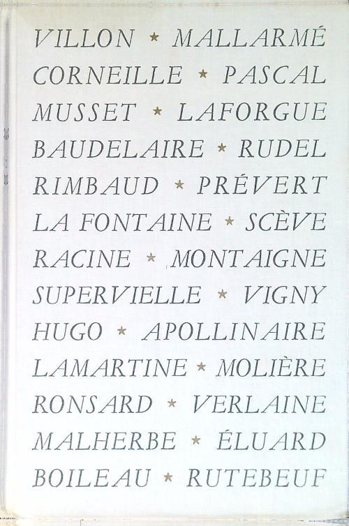 Anthologie de la poésie francaise