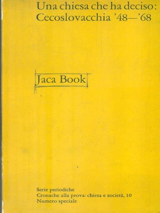 Una chiesa che ha deciso: Cecoslovacchia 48-68 - copertina