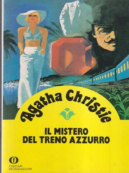 Il mistero del treno azzurro - Agatha Christie - copertina