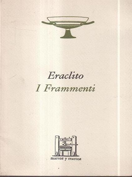 I frammenti - Eraclito - copertina