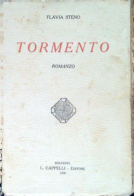 Tormento - Flavia Steno - copertina