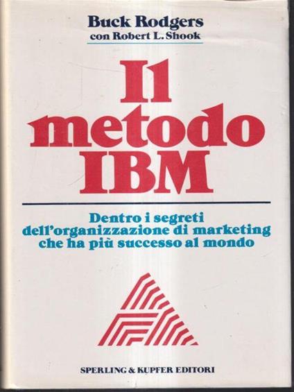 Il metodo IBM - Roger Buck - copertina