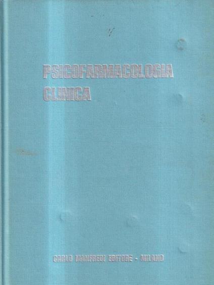 Psicofarmacologia clinica - copertina