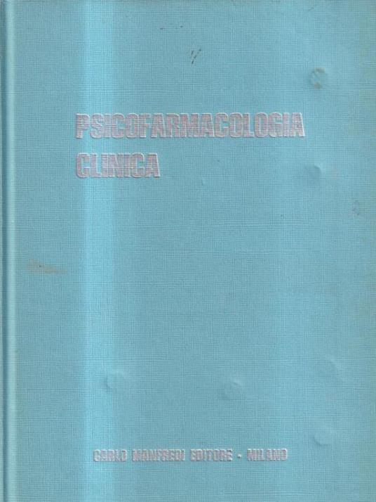 Psicofarmacologia clinica - copertina