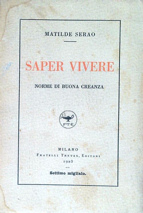 Saper vivere. Norme di buona creanza