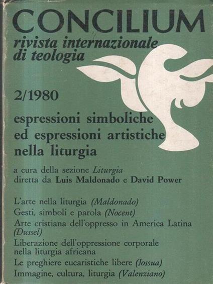 Concilium 2/1980 - copertina