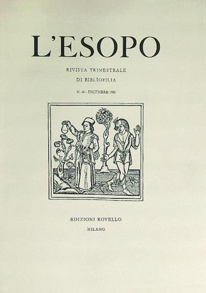 L' esopo n.20 dicembre 1983 - copertina
