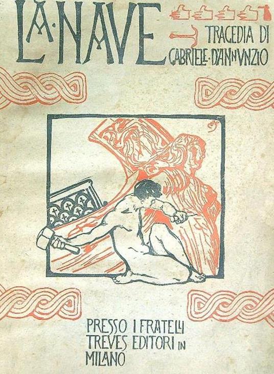 La nave - Gabriele D'Annunzio - copertina
