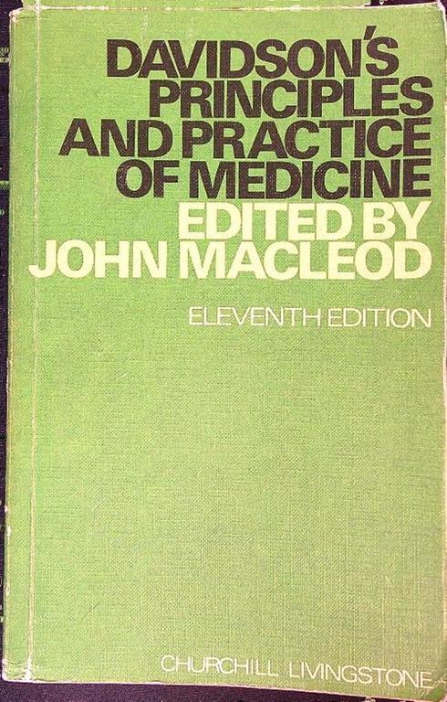 Davidson's Principles and Practice of Medicine - John Macleod - copertina