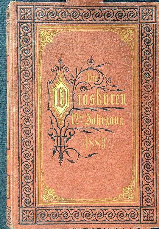 Die Dioskuren 12ter Jahrgang - copertina