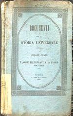 Documenti per la storia universale volume unico