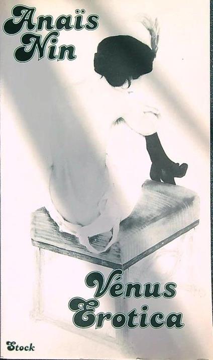 Venus erotica - Anaïs Nin - copertina