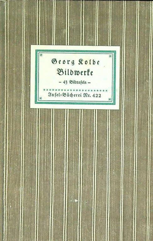 Bildmerte - Geor Rolbe - copertina