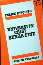 Università crisi senza fine